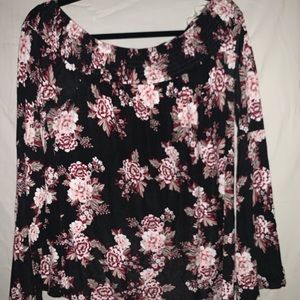 Off the Shoulder Floral Top